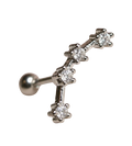 Aquarius Constellation Barbell Piercing