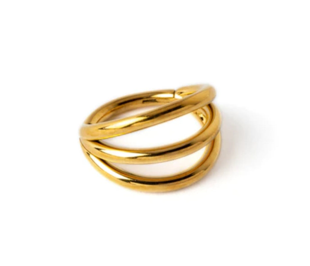 Triple Ring Clicker Piercing Jewellery
